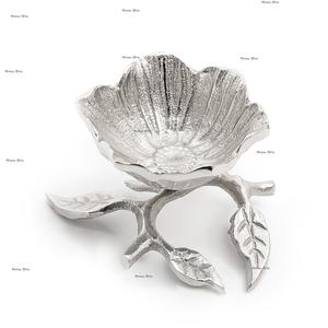 Bol à dessert décoratif en forme de feuille, aluminium de la plus haute qualité, bol de service pour chocolats, pour hôtel, usage domestique - Product Image 2
