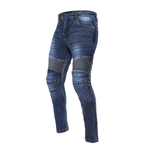 Pantalones Cargo de moto ajustados de alta calidad para hombre aprobados por la CE, forro de aramida con acabado lavado a la piedra para invierno y otoño - Product Image 5