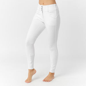 Venta caliente de moda de las mujeres cómodas ecuestres Jodhpurs estilo occidental de silicona impreso teléfono Leggings para montar a caballo - Product Image 5