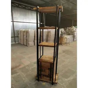 Professional Manufacturer Wholesale 3 Tier Modern Wooden Furniture Rustic Wood Display Unit With Storage