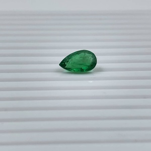 Esmeralda de 3,46 CT de corte de pera zambiana Natural de calidad superior para la fabricación de joyas - Product Image 2