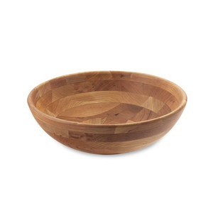 Axiom-Bol de madera para servir ensaladas, cuenco de madera Natural hecho a mano, acentos para el hogar - Product Image 2