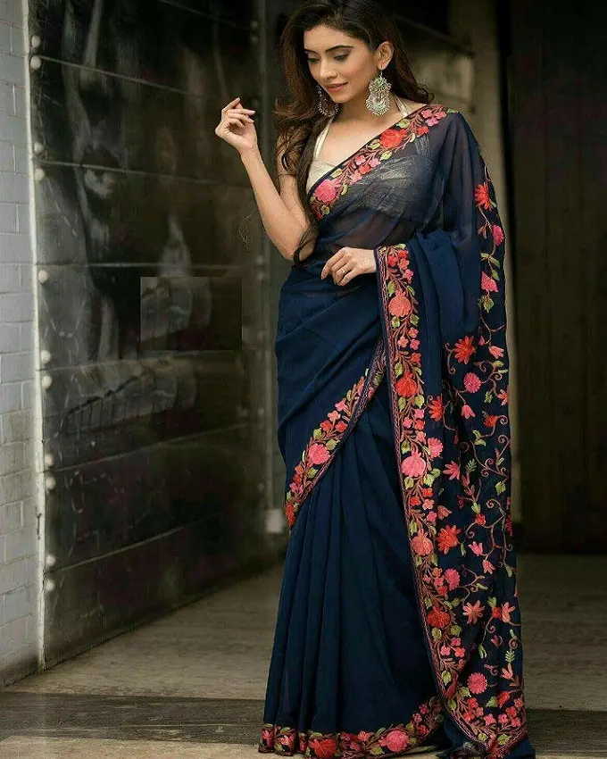 Bollywood Designer Indian Dragen Saree/Sari/Shari Elegent