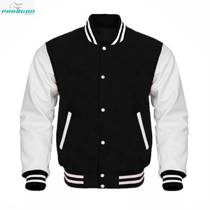 Veste universitaire personnalisée pour hommes en gros / veste de baseball vierge en gros pour hommes, veste d'école, veste universitaire - Product Image 6