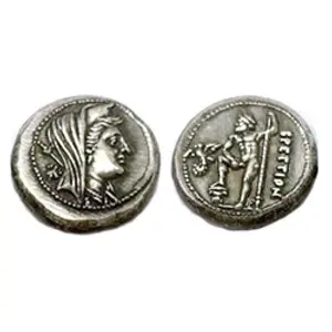 Pièces de monnaie antiques personnalisées, en argent, grec, empereur,