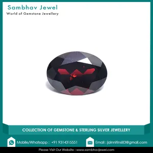 Природный гранат свободный драгоценный камень прямоугольные формы индийский поставщик индивидуальная форма и размер OEM обслуживание