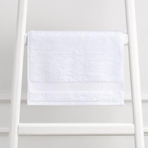 Premium Quality 30x30 <b>White</b> Face <b>Towels</b> 500 GSM Absorbent Turkish Cotton Washcloths for Hotels Plain Style - Product Image 1