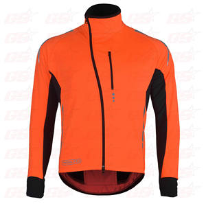 Chaqueta de ciclismo a prueba de viento para hombre, cortavientos reflectante - Product Image 1