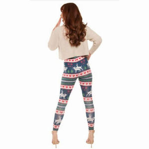 Women's High Waist Summer Yog Pants Fashionable Casual Sport Style Breathable <b>Knitted</b> Customized Design Short Spandex <b>Leggings</b> - Product Image 6
