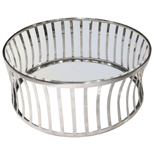 Mesa auxiliar de café moderna para salón, muebles de METAL, bandeja más vendida - Product Image 3