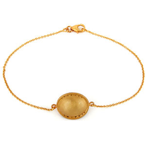 For Women Jewelry <b>Amethyst</b> Gemstone Jewelry Supplier Lovely Designer 18k Gold Plated Silver Chain <b>Bracelet</b> Jewelry - Product Image 2