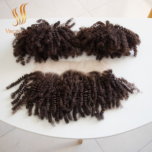 Pixie วิกผมหยิกสำหรับคน,วิกผมลูกไม้ด้านหน้าผมบริสุทธิ์แบบจัดแนว - Product Image 2