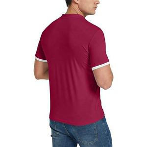 เสื้อยืดโปโลผู้ชายแขนสั้นโอเวอร์ไซส์ผ้าคอตตอน100% ฤดูร้อนเสื้อถักแบบกำหนดเอง - Product Image 2