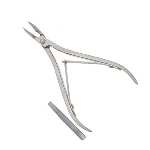 Cortauñas de boca ancha, nueva pinza para cutículas de acero inoxidable para el cuidado de las uñas, pinzas para cutículas alemanas ecológicas, acabado plateado - Product Image 5