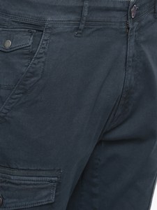 Men Side Pocket Wholesale Jogger Plain Cargo Pants In Cotton Jeans Fabric With Side Pockets - Product Image 5