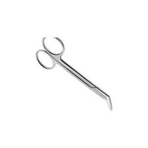 Ciseaux vasculaires d'angle de couronne en acier inoxydable de haute qualité fabriqués au Pakistan QNQ/ciseaux chirurgicaux très demandés - Product Image 3