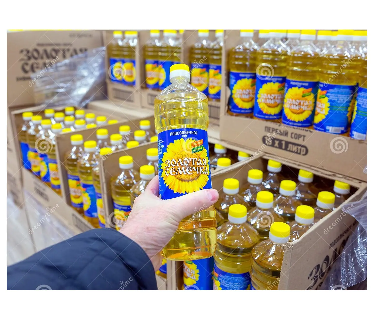 Oem Verpakking 100% Pure Geraffineerde Zon Bloem Olie/Groothandel Oekraïne Hoge Kwaliteit Zonnebloem Koken Olie Fabrikanten Leverancier Prijs