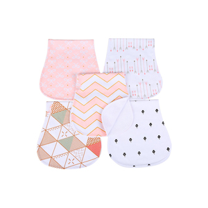 Custom Design Cotton Baby Bibs Muslin Washable Anti-Bacterial Eco-Friendly Disposable - Product Image 1