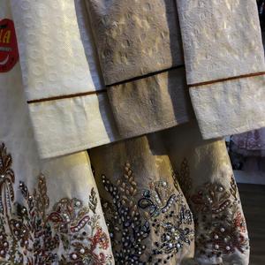 Chaqueta de Invierno para Niñas, de Alta Calidad, Profesional, Suave, Cómoda, Elegante, Brillante, Formal, de Satén, hasta la Rodilla - Product Image 5