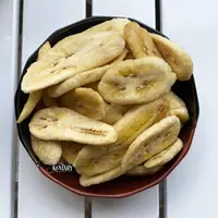 Snack en puces banane de haute qualité, 1mm, tranche naturelle, goût doux et sain, meilleur prix, fabriqué au Vietnam, vente en gros, 1 pièce