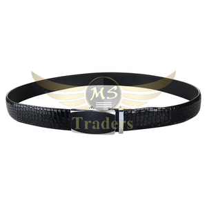 Nouvelle arrivée femmes produit de qualité supérieure femmes ceinture en cuir motif Crocodile vente en gros boucle automatique femmes ceinture en cuir véritable - Product Image 5