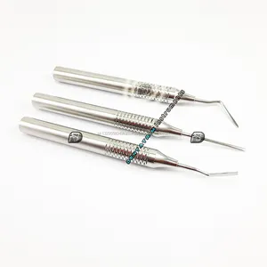 牙科柔性围刀套装3件定制标志柔性围刀套装，带钛尖CE牙科器械