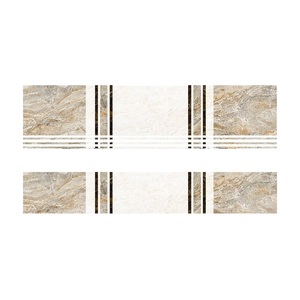 Azulejos de cerámica para escalera interior, diseño de lujo, S-300x1200mm, R-200x1200mm - Product Image 1