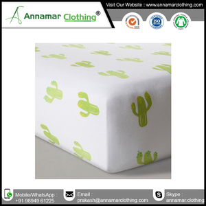 Drap-housse pour berceau de bébé en coton biologique, drap confortable, 100% original - Product Image 4