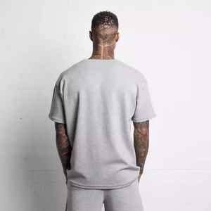 Wholesale Custom 100% Cotton Fitness Gym T-Shirt for <b>Men</b> Plain <b>Short</b> <b>Sleeve</b> with Digital Printing - Product Image 6
