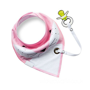 Wholesale 100% Bamboo Rayon <b>Baby</b> Bibs Customized Organic Cotton Bandanna <b>Button</b> GOTS Certified Premium Quality Print for Boys - Product Image 1