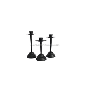 เชิงเทียนชุดของเทียนติดตกแต่งบ้านที่มีคุณภาพสูงแต่งงานใช้โลหะเชิงเทียน - Product Image 1