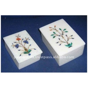 กล่องของขวัญงานฝีมือฝังหินอ่อน - Product Image 1