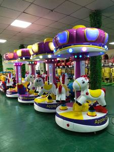 Équipement <span class=keywords><strong>de</strong></span> randonnée <span class=keywords><strong>de</strong></span> parc d'attractions tournesol attrayant Merry Go Round 3 <span class=keywords><strong>jeux</strong></span> <span class=keywords><strong>de</strong></span> pièces <span class=keywords><strong>de</strong></span> monnaie pour enfants carrousel <span class=keywords><strong>cheval</strong></span> - Product Image 5