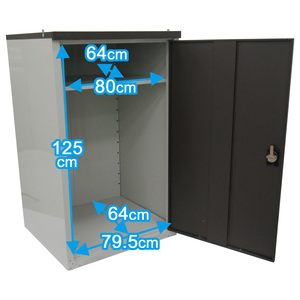 Trong Nhà Hoặc Ngoài Trời Thép Công Cụ Lưu Trữ Tủ Mỏng Và Mỏng Loại Thích Hợp Cho Công Cụ Vườn Lưu Trữ Matte Brown Màu Lưu Trữ Hộp - Product Image 2