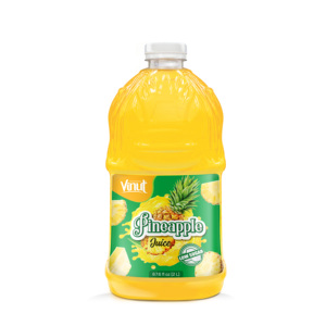 Custom Label 2L VINUT Pineapple Juice drink OEM/ODM <b>Beverage</b> Manufacturer in Vietnam Concentrate Juice Free Sample - Product Image 1