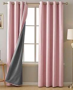 Cortinas de colores personalizados 100% poliéster para sala de estar, comedor en casa, cama, puerta, ventana, planos, suministro a granel - Product Image 2