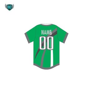 Camiseta de béisbol y sóftbol de camuflaje de diseño liso sublimado de estilo personalizado más vendida, venta al por mayor de ropa de softball, opciones de personalización - Product Image 5