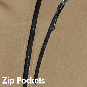 Ropa deportiva de invierno informal para hombre, chaqueta Softshell con capucha, transpirable, para correr, senderismo, a prueba de viento, impermeable, cierre de cremallera, lavado Plus - Product Image 6