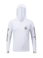 Camisa de pesca manga longa masculina, camisa personalizada para proteção solar com capuz uv 50 + subolmação, uso ao ar livre, camisa uv