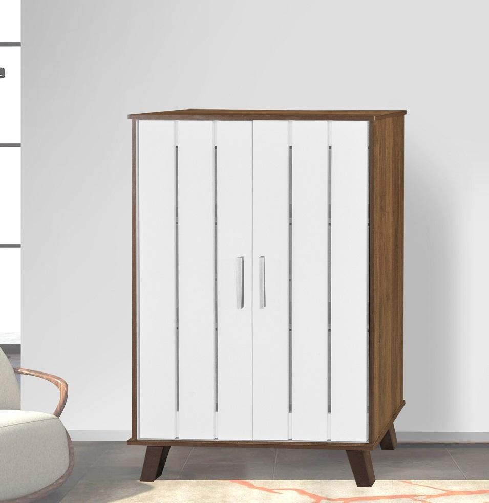 Columbia Walnut + White