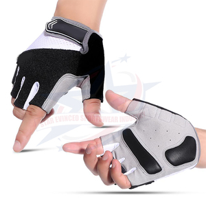 Guante de ciclismo personalizado con impresión por sublimación, medio dedo, para motocicleta, Motocross, deportes al aire libre, PK - Product Image 3