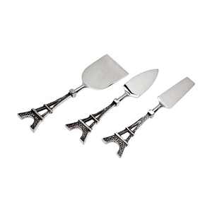 Ensemble de coupe de couteau à fromage en acier inoxydable 3 pièces Fabricant et fournisseur d'Inde à bas prix - Product Image 1