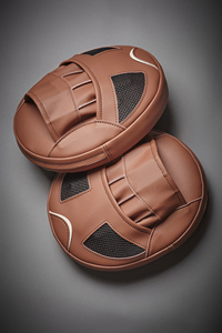 Punch Target Mitts for Boxing Brown Color Thai Kick <b>Pad</b> Karate Training Mitts <b>Focus</b> Mitts Boxing Training <b>Focus</b> <b>Pads</b> - Product Image 3
