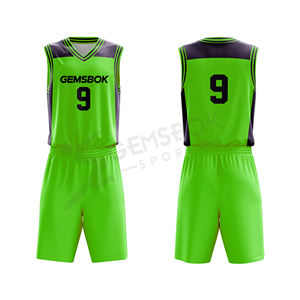 Ensembles d'uniformes de basket-ball personnalisés pour hommes QuickDry sublimé respirant confortable vente en gros vêtements de basket-ball avec impression personnalisée - Product Image 3