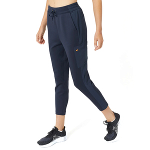 Pantalon de jogging unisexe en molleton 100 % coton lavé avec logo personnalisé OEM, nouvelle collection, pantalon de survêtement décontracté pour femme, idéal pour le sport d'hiver et la course à pied - Product Image 4
