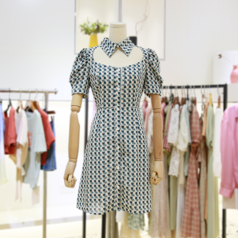 Guangzhou Factory Long Dress Formal Dress Plus Size Women Elegant Office Clothing