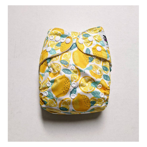 Couches en tissu bio lavable pour bébé, vente en gros, en tissu personnalisé et réutilisable - Product Image 1
