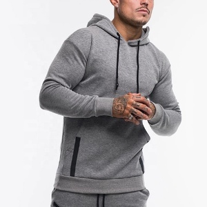 NOUVEAU Sweat à capuche oversize zippé en molleton de coton français de haute qualité, épais, à épaules tombantes, personnalisé, anti-boulochage, pour homme, collection automne - Product Image 4