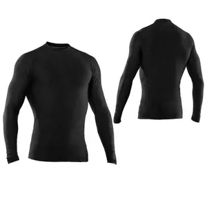 Mens Compression Long Sleeves Athletic Shirt Bodybuilding Skin Tight Jerseys Exercise Workout eco T shirt men