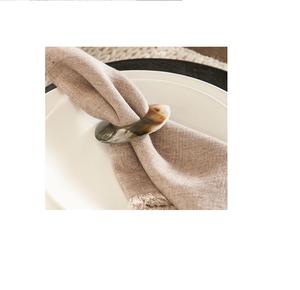 Rond de serviette en nacre fêtes royales et porte-serviettes fait main nouvellement conçu Top MOP meilleure pièce rond de serviette - Product Image 4